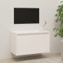 Armario de pared madera maciza de pino blanco 60x30x35 cm de , Estantes y estanterías - Ref: Foro24-813447, Precio: 57,10 €, ...