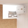Armario de pared madera maciza de pino blanco 60x30x35 cm de , Estantes y estanterías - Ref: Foro24-813447, Precio: 57,10 €, ...