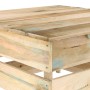 Mesas de palés para jardín 2 uds madera de pino impregnada by vidaXL, Modular outdoor sofas - Ref: Foro24-316203, Price: 74,9...