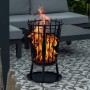 HI Brasero de jardín antichispas negro 40x61 cm von , Kamine - Ref: Foro24-429151, Preis: 66,19 €, Rabatt: %
