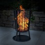 HI Brasero de jardín antichispas negro 40x61 cm von , Kamine - Ref: Foro24-429151, Preis: 66,19 €, Rabatt: %