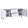 Aparador de MDF blanco 160x40x70 cm by , Sideboards - Ref: Foro24-247305, Price: 237,60 €, Discount: %