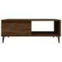 Mesa de centro madera de ingeniería roble marrón 90x60x35 cm de , Mesas de centro - Ref: Foro24-813175, Precio: 66,55 €