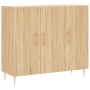 Aparador de madera de ingeniería roble Sonoma 90x34x80 cm von , Sideboards - Ref: Foro24-828095, Preis: 86,44 €, Rabatt: %