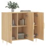 Aparador de madera de ingeniería roble Sonoma 90x34x80 cm von , Sideboards - Ref: Foro24-828095, Preis: 86,44 €, Rabatt: %