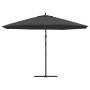 Sombrilla voladiza con poste de aluminio gris antracita 350 cm de , Sombrillas - Ref: Foro24-44505, Precio: 113,11 €, Descuen...