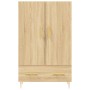 Aparador alto madera de ingeniería roble Sonoma 69,5x31x115 cm by , Sideboards - Ref: Foro24-828223, Price: 90,76 €, Discount: %