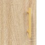 Aparador alto madera de ingeniería roble Sonoma 69,5x31x115 cm by , Sideboards - Ref: Foro24-828223, Price: 90,76 €, Discount: %
