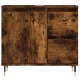 Armario de baño madera contrachapada roble ahumado 65x33x60 cm by , bathroom vanities - Ref: Foro24-831601, Price: 80,79 €, D...