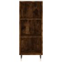 Aparador de madera de ingeniería roble ahumado 34,5x32,5x90 cm von , Sideboards - Ref: Foro24-828713, Preis: 45,05 €, Rabatt: %