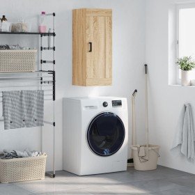 Armario de pared madera ingeniería roble Sonoma 34,5x34x90 cm de , Aparadores - Ref: Foro24-830503, Precio: 50,38 €