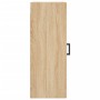 Armario de pared madera ingeniería roble Sonoma 34,5x34x90 cm by , Sideboards - Ref: Foro24-830503, Price: 50,42 €, Discount: %