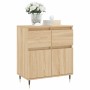 Aparador de madera contrachapada roble Sonoma 60x35x70 cm de , Aparadores - Ref: Foro24-831111, Precio: 84,18 €, Descuento: %