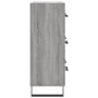 Aparador de madera de ingeniería gris Sonoma 69,5x34x90 cm de , Aparadores - Ref: Foro24-827882, Precio: 111,10 €, Descuento: %
