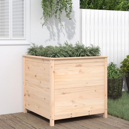 Jardinera madera maciza de pino 82,5x82,5x78 cm von , Töpfe und Pflanzgefäße - Ref: Foro24-825303, Preis: 125,97 €, Rabatt: %