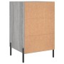 Mesita de noche madera de ingeniería gris Sonoma 40x40x66 cm de , Mesitas de noche - Ref: Foro24-827674, Precio: 71,97 €, Des...