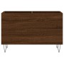 Mueble discos madera contrachapada roble marrón 74,5x38x48 cm de , Almacenamiento para CD y DVD - Ref: Foro24-831731, Precio:...