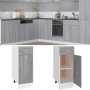 Armario bajo de cocina “Lyon” madera de ingeniería gris von , Küchenschränke - Ref: Foro24-815568, Preis: 74,03 €, Rabatt: %