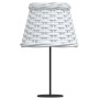 Pantalla para lámpara mimbre blanco Ø15x12 cm von , Lampenschirme - Ref: Foro24-364380, Preis: 14,12 €, Rabatt: %