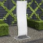 Fuente de jardín curvada con bomba acero inoxidable 130 cm von , Brunnen und Wasserfälle - Ref: Foro24-48089, Preis: 549,13 €...