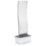 Fuente de jardín curvada con bomba acero inoxidable 130 cm von , Brunnen und Wasserfälle - Ref: Foro24-48089, Preis: 549,13 €...