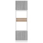 Armario de microondas “Lyon” contrachapada gris Sonoma von , Küchenschränke - Ref: Foro24-815604, Preis: 189,86 €, Rabatt: %