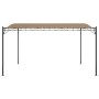 Toldo acero y tela gris taupe 4x3 m 180 g/m² by , Tents and gazebos - Ref: Foro24-362396, Price: 204,54 €, Discount: %