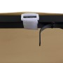 Toldo acero y tela gris taupe 4x3 m 180 g/m² by , Tents and gazebos - Ref: Foro24-362396, Price: 204,54 €, Discount: %