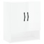Armario de pared madera de ingeniería blanco brillo 60x31x70 cm von , Schließfächer und Lagerschränke - Ref: Foro24-829902, P...