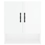 Armario de pared madera de ingeniería blanco brillo 60x31x70 cm von , Schließfächer und Lagerschränke - Ref: Foro24-829902, P...