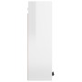 Armario de baño con espejo blanco brillante 64x20x67 cm von , Badezimmerwaschtische - Ref: Foro24-811319, Preis: 93,28 €, Rab...