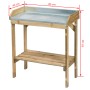 Nature Mesa de jardinería para siembra y plantación 6020500 by , Gardening tables - Ref: Foro24-403676, Price: 149,02 €, Disc...