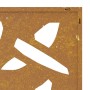 Adorno de pared jardín acero corten diseño hoja bambú 105x55 cm von , Poster, Drucke und visuelle Kunst - Ref: Foro24-824483,...
