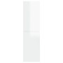 Mueble de TV contrachapada blanco brillante 30,5x30x110 cm von , TV-Möbel - Ref: Foro24-803374, Preis: 62,69 €, Rabatt: %
