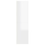 Mueble de TV contrachapada blanco brillante 30,5x30x110 cm von , TV-Möbel - Ref: Foro24-803374, Preis: 62,69 €, Rabatt: %