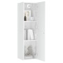 Mueble de TV contrachapada blanco brillante 30,5x30x110 cm von , TV-Möbel - Ref: Foro24-803374, Preis: 62,69 €, Rabatt: %