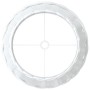 Pantalla para lámpara mimbre blanco Ø25x17 cm by , Lampshades - Ref: Foro24-364382, Price: 19,37 €, Discount: %
