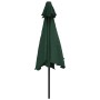 Sombrilla con palo de acero verde 3 m von , Sonnenschirme - Ref: Foro24-40769, Preis: 63,98 €, Rabatt: %