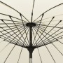 Sombrilla de jardín con palo de aluminio blanco arena 270 cm by , Umbrellas - Ref: Foro24-47305, Price: 81,59 €, Discount: %