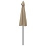 Sombrilla de jardín con palo de aluminio taupe 270 cm von , Sonnenschirme - Ref: Foro24-47307, Preis: 81,55 €, Rabatt: %