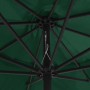 Sombrilla de jardín con palo de metal verde 390 cm by , Umbrellas - Ref: Foro24-47379, Price: 82,89 €, Discount: %