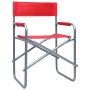 Sillas de director 2 unidades acero rojo von , Gartenstühle - Ref: Foro24-47919, Preis: 90,69 €, Rabatt: %