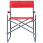 Sillas de director 2 unidades acero rojo von , Gartenstühle - Ref: Foro24-47919, Preis: 90,69 €, Rabatt: %
