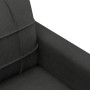 Juego de sofás con cojines 3 piezas tela negro by , Sofas - Ref: Foro24-3201262, Price: 636,48 €, Discount: %