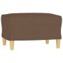 Juego de sofás con cojines 3 piezas tela marrón von , Sofas - Ref: Foro24-3201333, Preis: 537,59 €, Rabatt: %