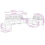 Juego de sofás con cojines 3 piezas tela marrón von , Sofas - Ref: Foro24-3201333, Preis: 537,59 €, Rabatt: %