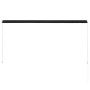 Toldo retráctil 250x150 cm gris antracita