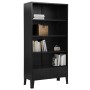 Estantería industrial de acero negra 90x40x180 cm de , Librerías y estanterías - Ref: Foro24-145360, Precio: 252,33 €, Descue...