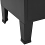 Estantería industrial de acero negra 90x40x180 cm de , Librerías y estanterías - Ref: Foro24-145360, Precio: 252,33 €, Descue...
