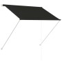 Toldo retráctil gris antracita 100x150 cm de , Toldos - Ref: Foro24-145891, Precio: 37,45 €, Descuento: %
